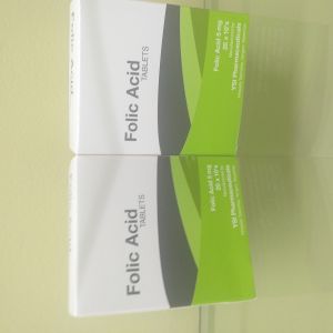 Folic acid card 